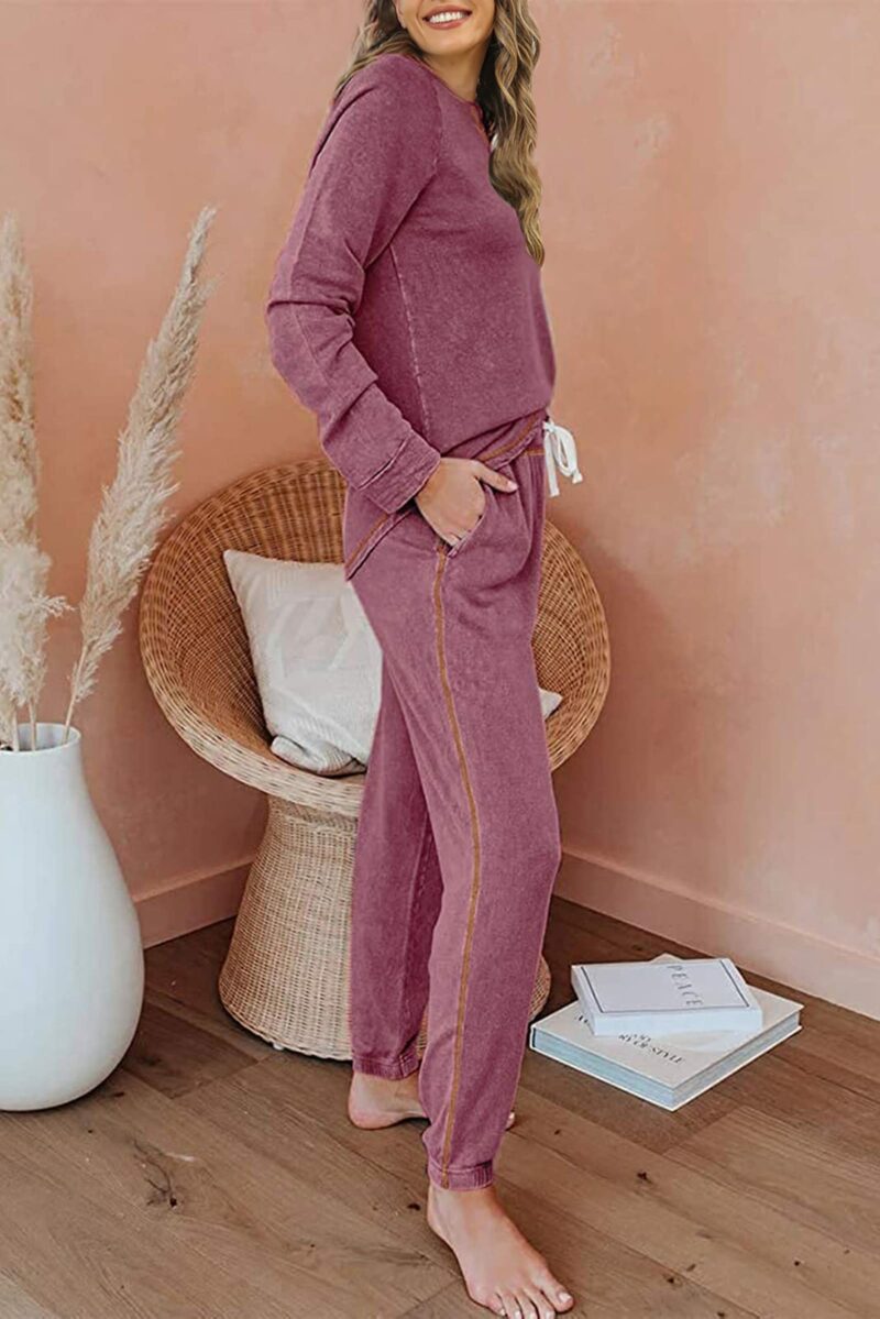 Sweatsuit Jogger Pajama Set - Image 4