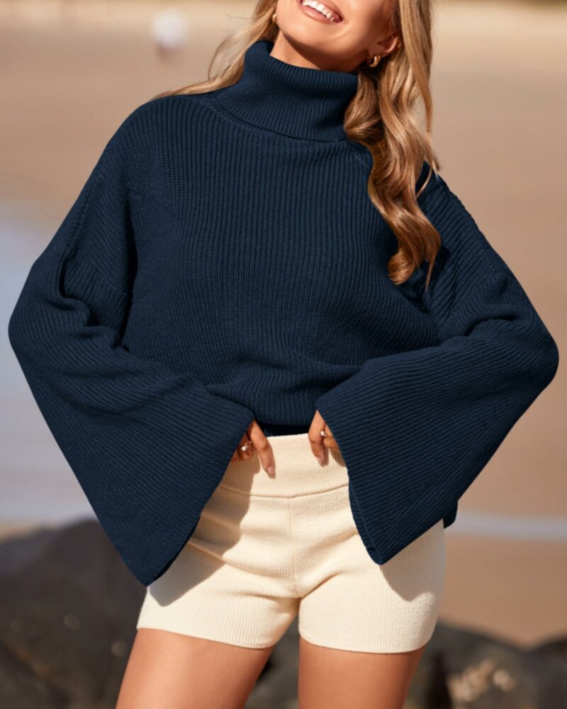 Turtleneck Pullover Sweater