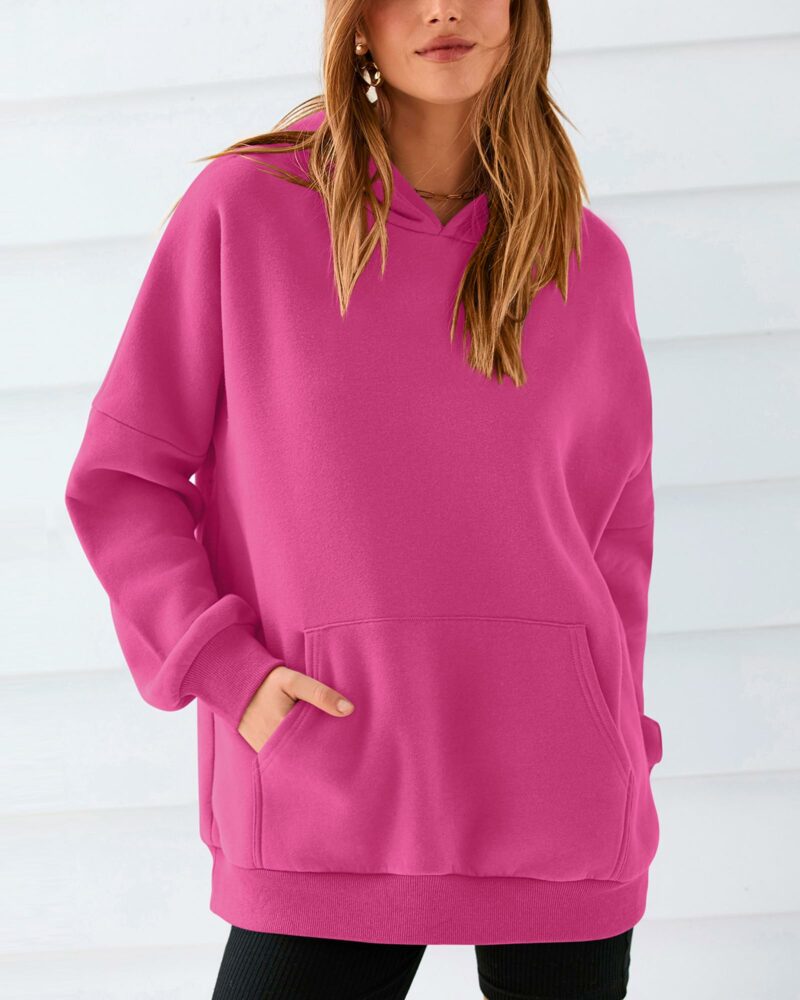 Oversized Fleece Hoodie - Image 4