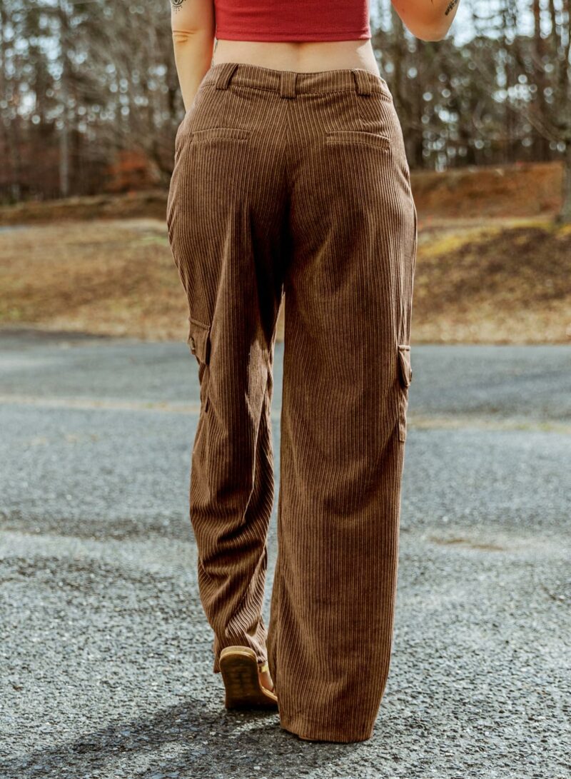 Trendy Corduroy Pants - Image 2